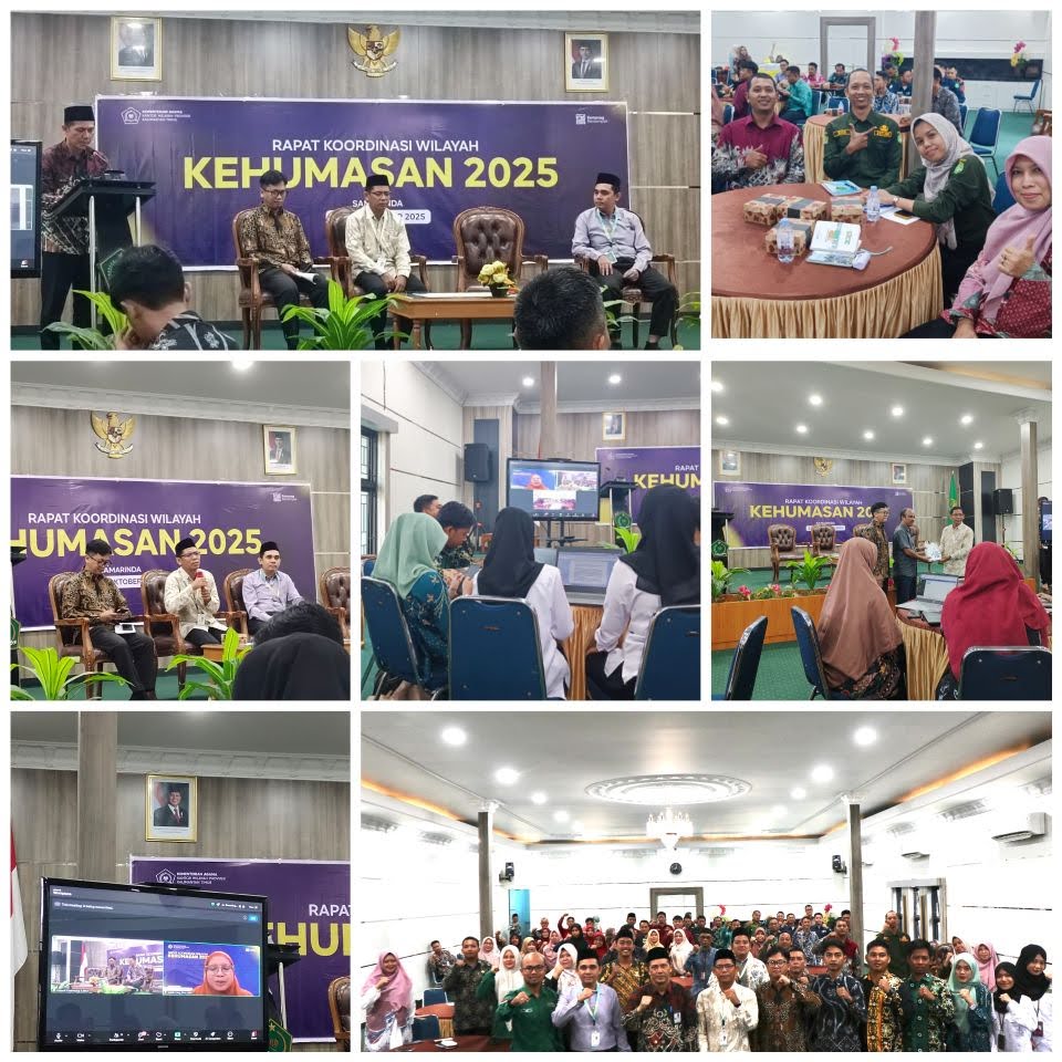 MAN 2 Kukar Ikuti Rakor Kehumasan Kanwil Kemenag Kaltim 2025
